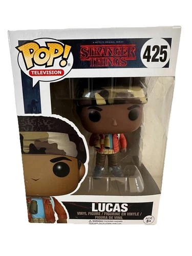 Funko Pop! Vinyl: Stranger Things - Lucas Sinclair (w/ Binoculars) #425