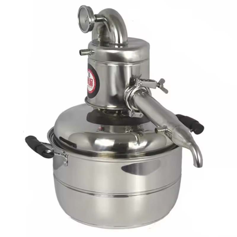 10L Alcohol Whisky Distillation Kit - Home Brewing Alembic Still for Moonshine