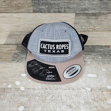 Hooey Cactus Ropes Texas Trucker Hat Mesh Snapback Adjustable NEW NWOT