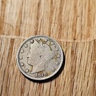 1910 Liberty Head "V" Nickel 5C "With Cents" Philadelphia Business Strike 415 — photo 2