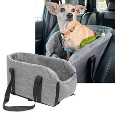 Hunde Autositzkissen HaustierAutositz Mittelkonsole Reisebett für Kleine Hunde