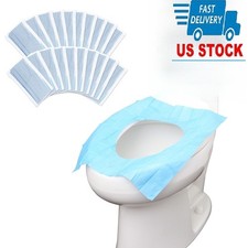 50-Pack Disposable Toilet Seat Covers for Adults