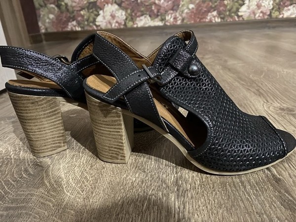 Women Heels Leather 37 #4MWI