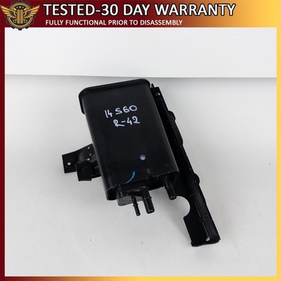14-16 Volvo S60 2.5L FUEL EVAP VAPOR EMISSION CHARCOAL CANISTER W/ BRACKET OEM