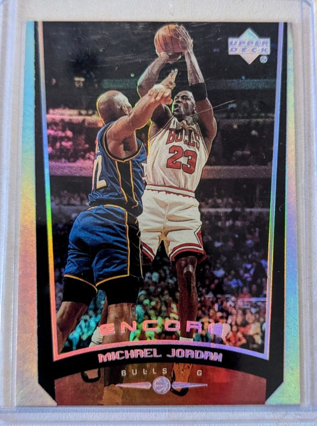 1998-99 Upper Deck Encore Michael Jordan #111 Chicago Bulls Tar Heels GOAT HOF