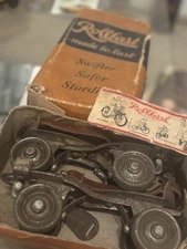Vintage Rollfast Roller Skates with Original Box - Made in USA