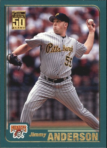 2001 Topps Jimmy Anderson #533 card