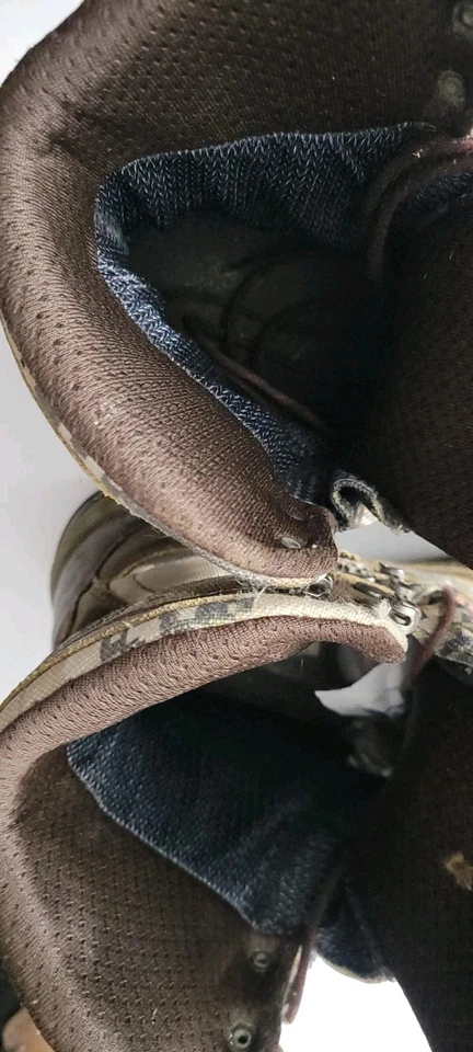 Danner High Ground 8 Boots Mens Size 10 Camo Gore-Tex Waterproof Hunting Shoes - Image 4 of 4