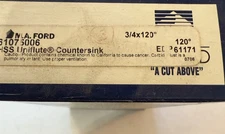 M.A. Ford 3/4 120 Deg Hss Uniflute Countersink