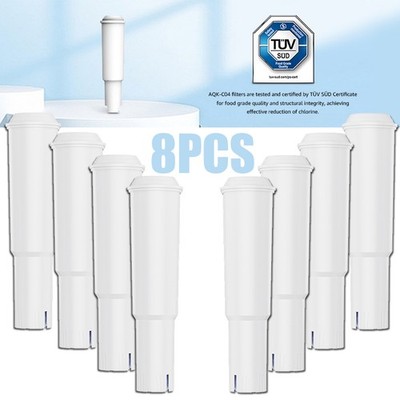 Wasserfilter für Jura White Kaffeemaschinen Z5 Z6 E80 E9 J5 F60 60209 8er-Pack