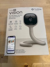 HUBBLE CONNECTED AI Vision, Baby Monitor 2K Camera, uses HubbleClub Subscription