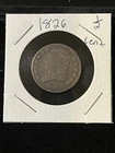 Photo of a 1826-P Half Cent from an eBay listing that sold on Jul 19, 2026