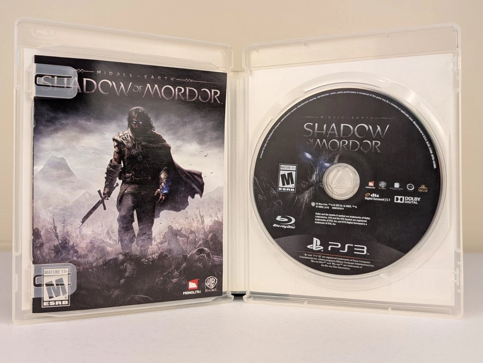 Middle-Earth: Shadow of Mordor (PlayStation 3 PS3)➡️CIB  - Tested - Near Mint 📀 - Image 3 of 4
