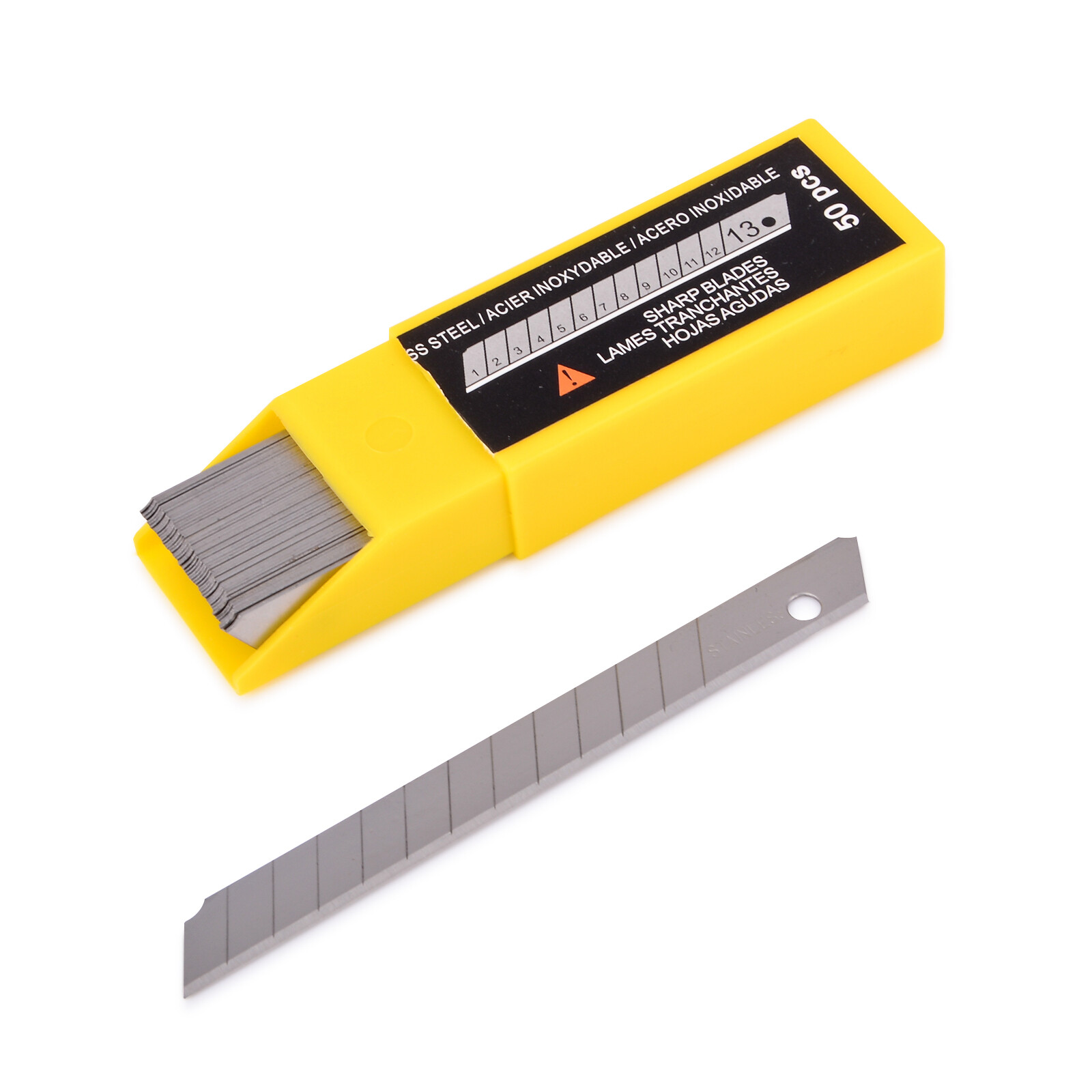 200 PCS 9mm Replace Blades for OLFA Knife Razor Snapoff Glass Paint Clean Tool eBay