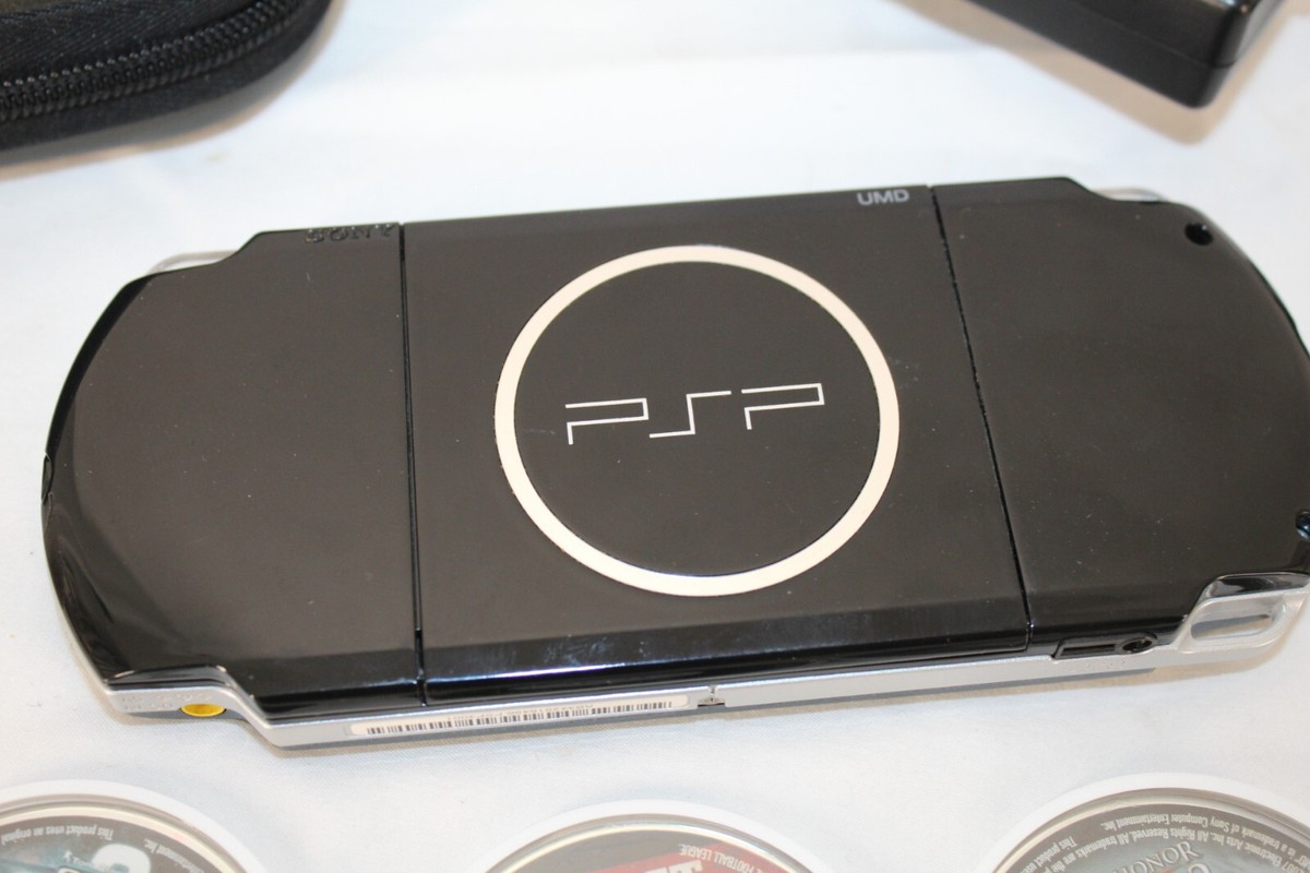 Sony PSP 3001 With 3 Games 1 Movie 8 GB Memory Card and
