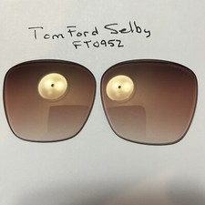 Tom Ford Selby FT0952 Selby Brown Gradient with Gold Mirror Original Lenses