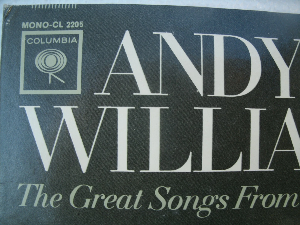 Vinyl LP-Andy Williams-My Fair Lady-Excellent condition-no skips! Mono CLO-2205