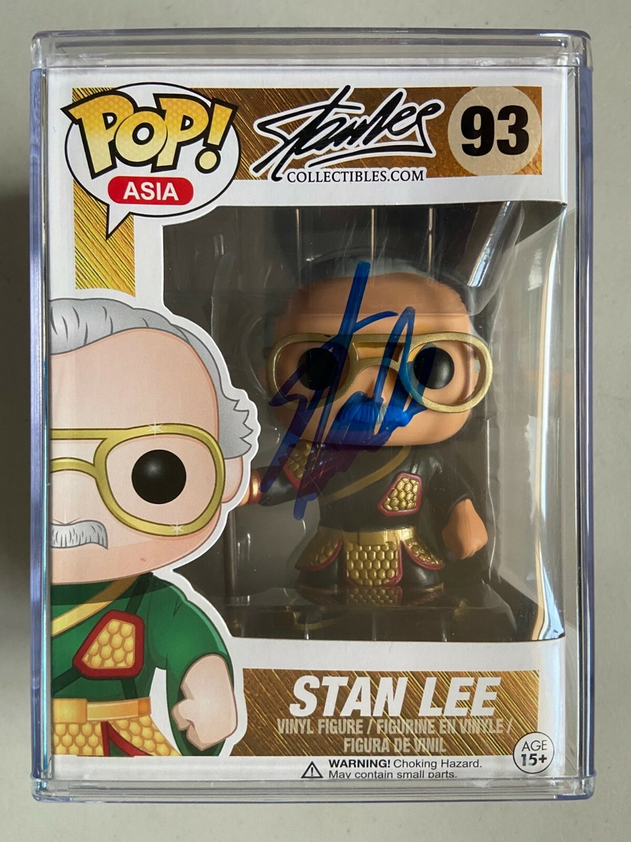 Funko Pop Asia Marvel Stan Lee #93 Signed / Autographed Pop