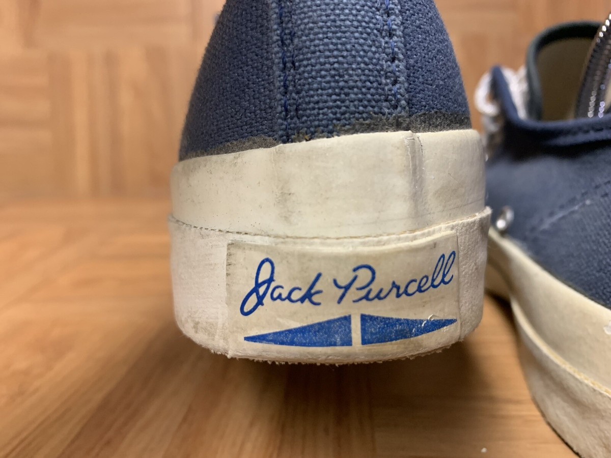 Vintage🇺🇸 Jack Purcell Converse Made In USA Blue Laced OX Vintage🇺🇸 Jack Purcell Converse Made In USA Blue Laced OX