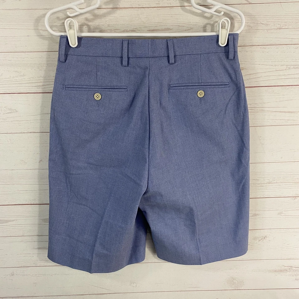 Мужские шорты Daniel Cremieux плоские спереди размер 30 с синими карманами фактические - 29x9 - Изображение 3 из 4