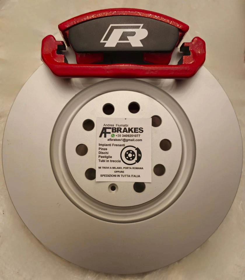 Impianto Frenante Maggiorato Plug Play Vw Golf GTI R CUPRA Audi A3 S3 340x30mm - Immagine 4 di 4