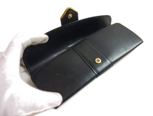 Authentic Cartier Saffiano Glasses Case Leather #5824 - Picture 11 of 14