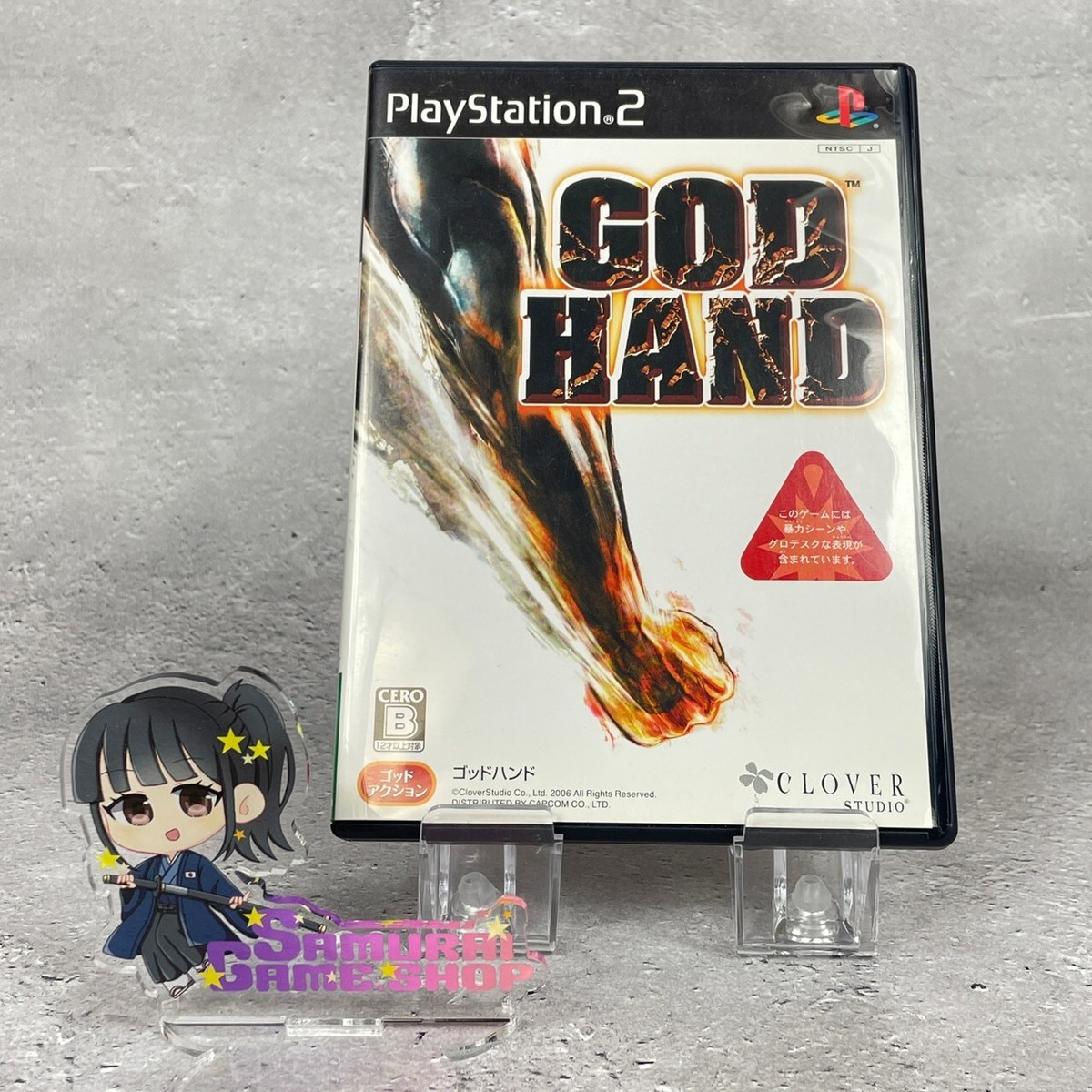 PS2 God Hand Sony Playstation 2 Japanese Language Edition Capcom