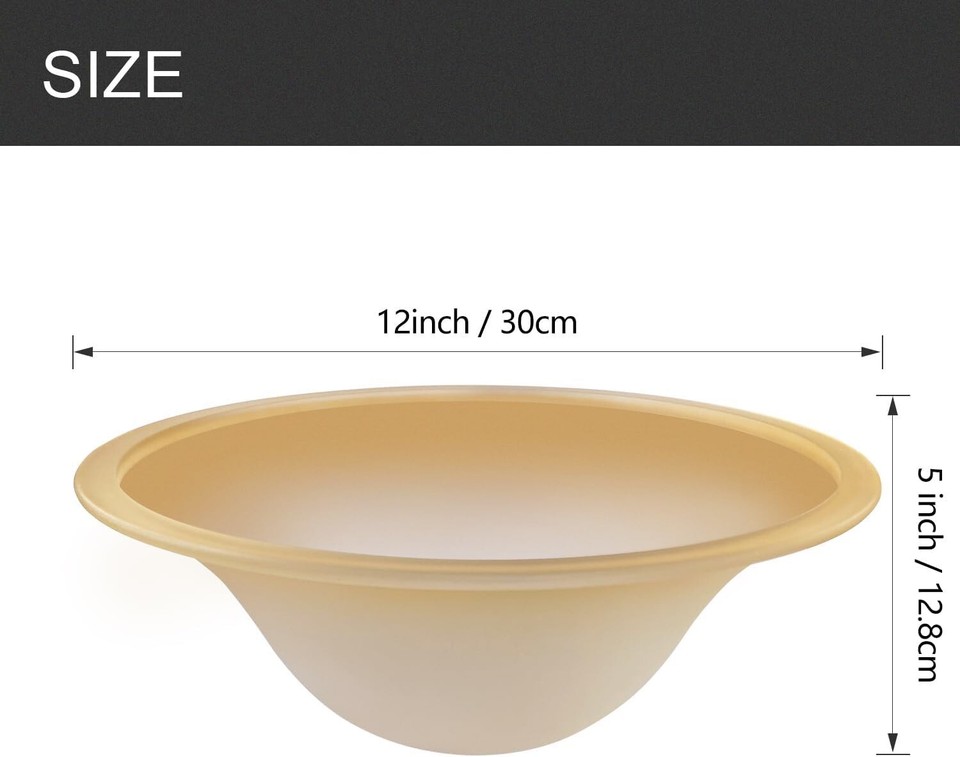 Antique Glass Lamp Shade for Floor lamp, Alabaster Torchiere Lamp Shade