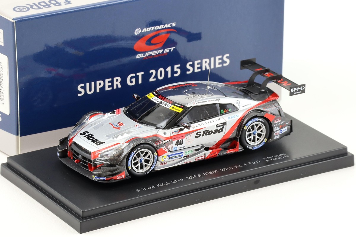 レビュー高評価のおせち贈り物 MOLA Road S GT500 Super GT-R Nissan Ebbro 1:43 GT-R Rd 2015 レーシングカー