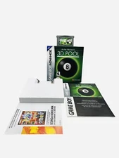 3D Pool Gba Game Nintendo Vintage Archer Maclean Game Boy Advance CIB Billiards