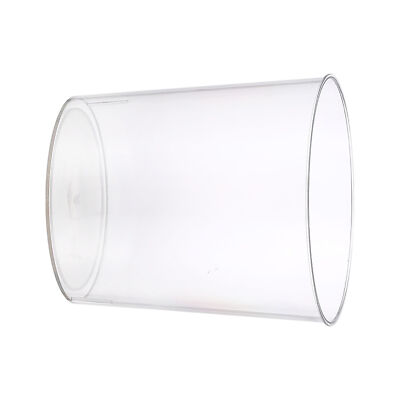 Transparent Trash Can Clear Garbage Container Bin Large Capacity