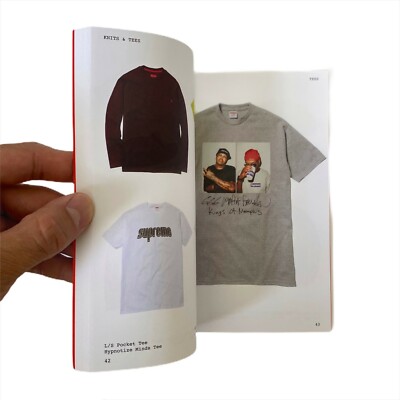 Supreme Lookbook White F/W 12 box logo | eBay