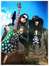WHITE ZOMBIE~ROB ZOMBIE & J.~ORIG RETRO 1996 POSTER~VTG FULL PAGE MAGAZINE PINUP