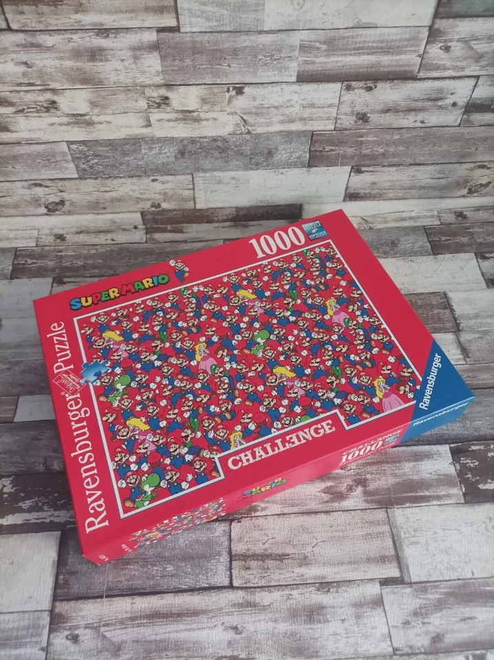 Puzzle Nuovo SUPERMARIO CHALLENGE, Ravensvurger, 1000 Pezzi, Mario Bros Nintendo - Immagine 3 di 4