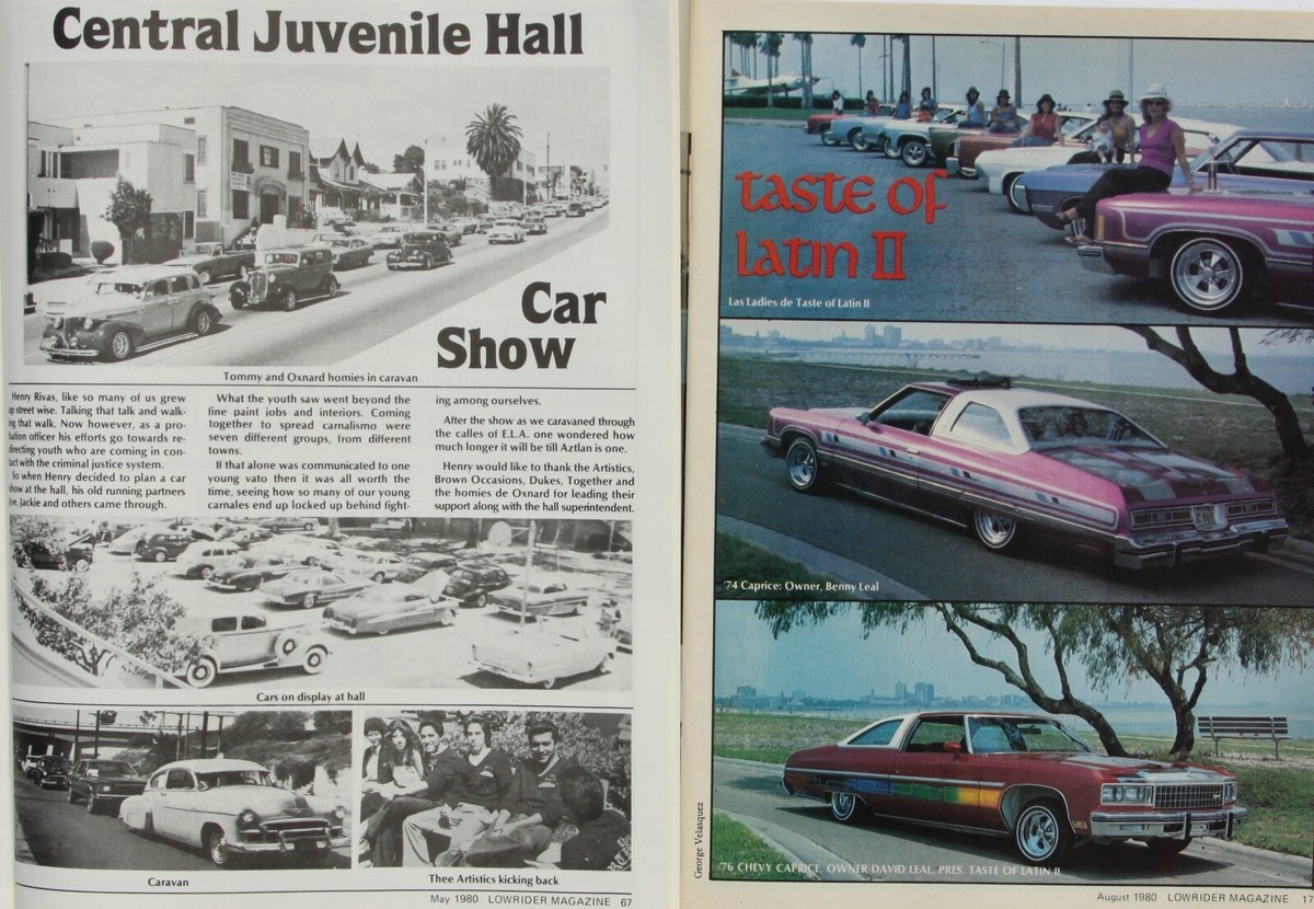 LOWRIDER NEW '80 SINGLE O.G. ISSUES $18.99 EA. shipping