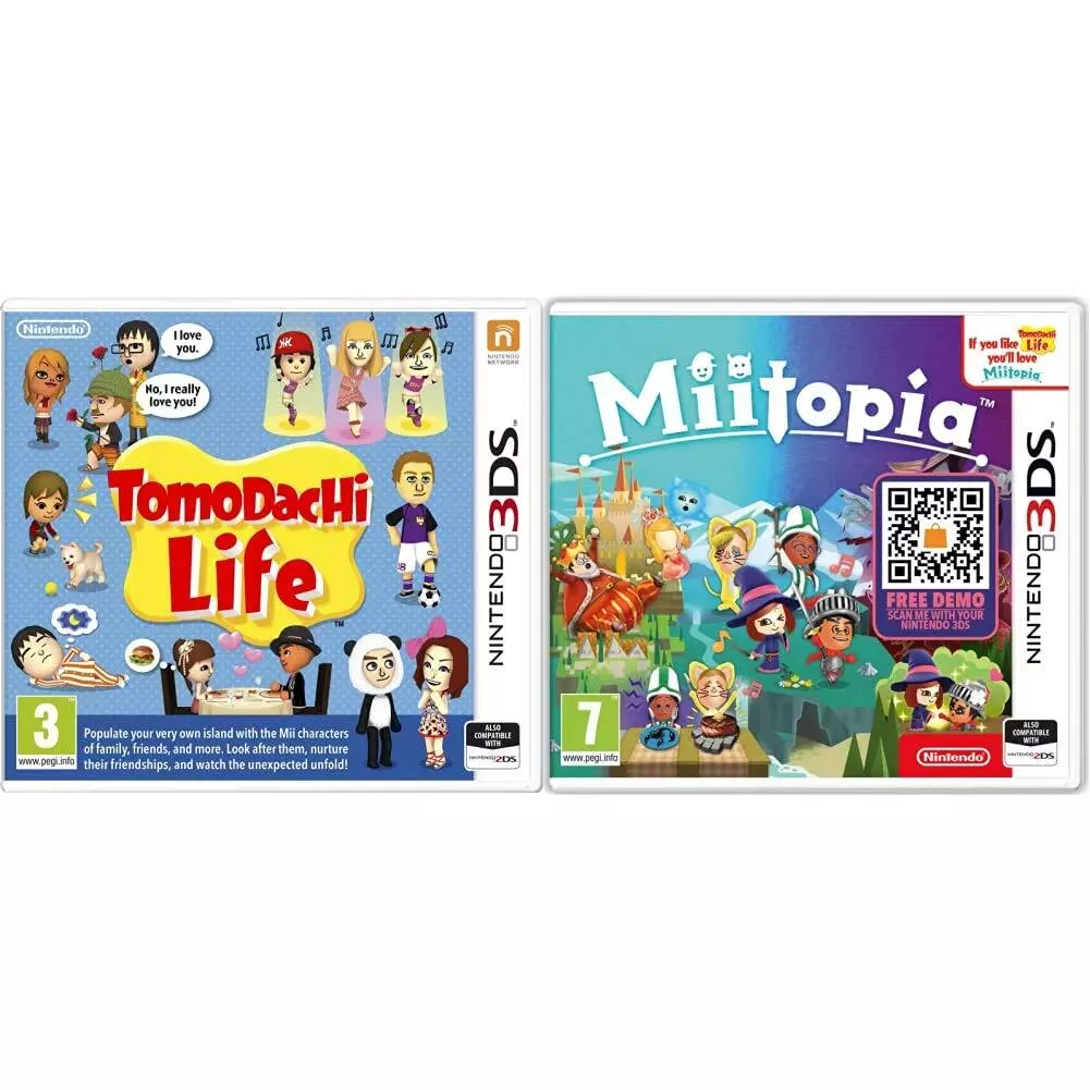 TOMODACHI LIFE, Jogos 3DS Promoção