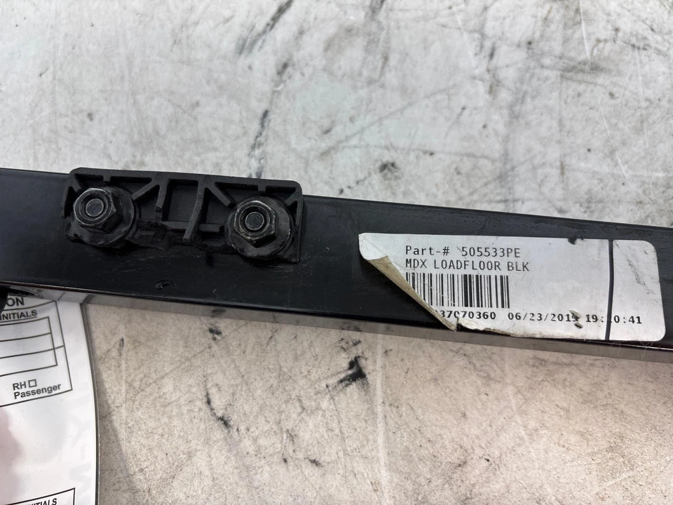 14-20 Acura Mdx piso trasero maletero carga cubierta forro soporte fabricante original Foto 3 de 3