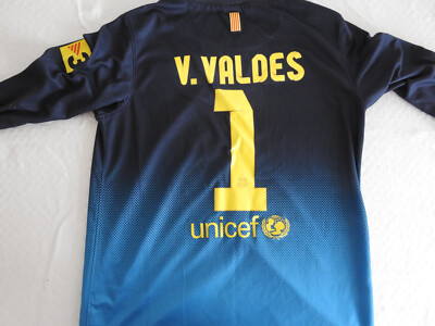 Nike FC Barcelona V. VALDES ゴールキーパーシャツ Nike FC Barcelona V. VALDES ゴールキーパーシャツ - メルカリ