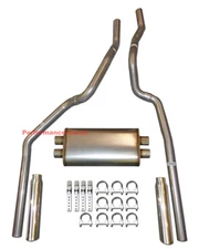 96-99 Chevrolet GMC Truck 5.7L Mandrel Dual Exhaust w/ Max Flow Muffler