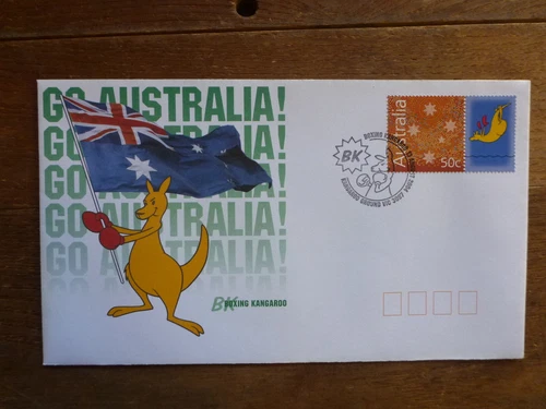 AUSTRALIA 2004 BOXING KANGAROO P STAMP FDC FIRST DAY COVER