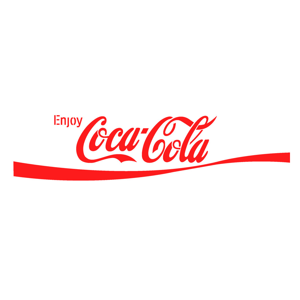 Enjoy Coca-Cola stencil Reusable stencil for wall art craft DIY decor | eBay enjoy-coca-cola-stencil-reusable-stencil-for-wall-art-craft-diy-decor-ebay