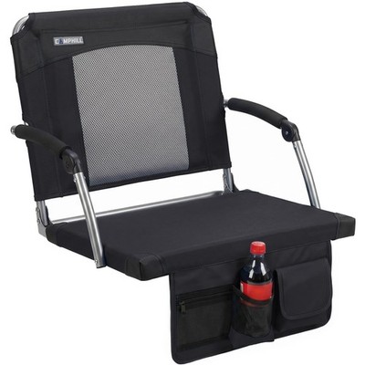 Stadium Seats with Back Support & Armrests,Portable Bleacher Chairs for Footb...
