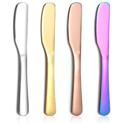 Buttermesser Set 4-teilig Edelstahl Titanbeschichtung Spülmaschinenfest