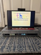 Sony DVD/VHS Combo Recorder RDR-VX500 w/ OEM Remote - Tested  Working