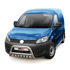 Frontbügel Frontschutzbügel für VW Caddy 2010-2018 mit ABE Edelstahl Silber