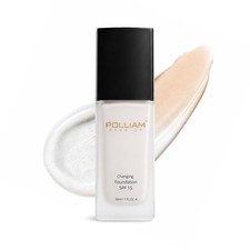 Color Changing Foundation for Mature Skin, SelfAdjusting Makeup, 1 Fl Oz