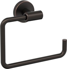 BH26541ORB  Oil Rubbed Bronze Towel Ring  6-7/16 in 164 mm Length Towel H...