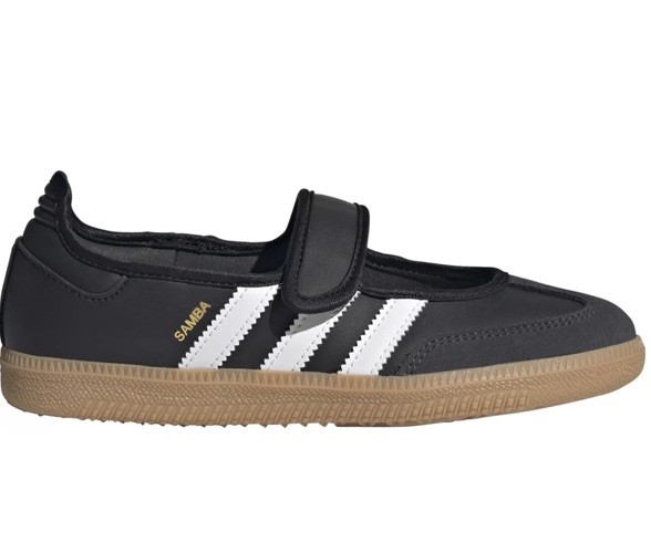 Big Kids' adidas Originals Samba Jane Casual Shoes Black/White/Gum JR7437 001