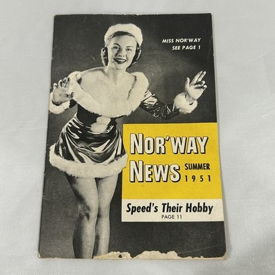 Summer 1951 Nor way News Letter Mail Ad. Nor way Antifreeze. Speeds Their Hobby