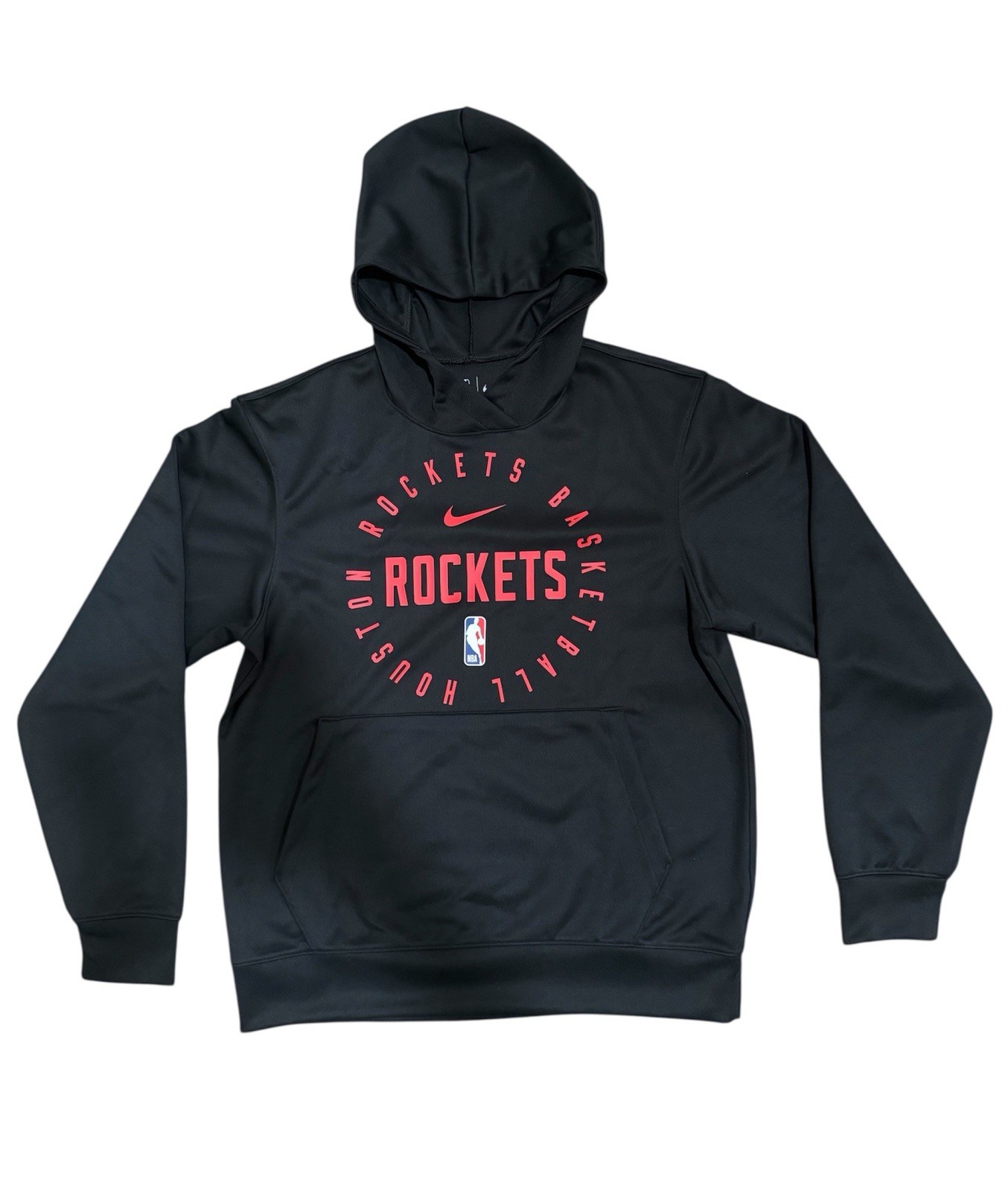 Nike Houston Rockets Mens Small Player Issued Spotlight Shooting Practice Hoodie